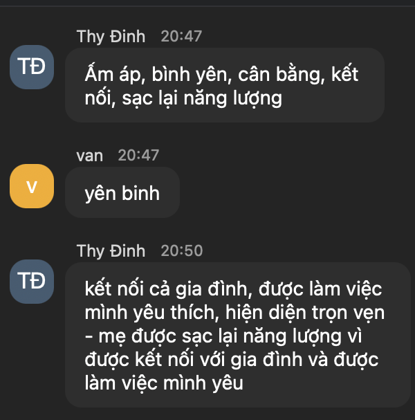 Phản hồi học viên sau Workshop cùng Emma
